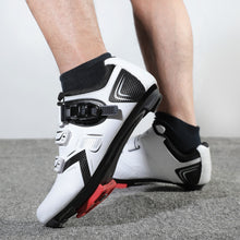 Load image into Gallery viewer, Unisex Cycling Shoes Compatible with Peloton Bike & SPD Road Bike Riding Shoes, Including Delta Cleats, Ideal for Indoor Cycle Outdoor Bicycle Riding for Men and Women