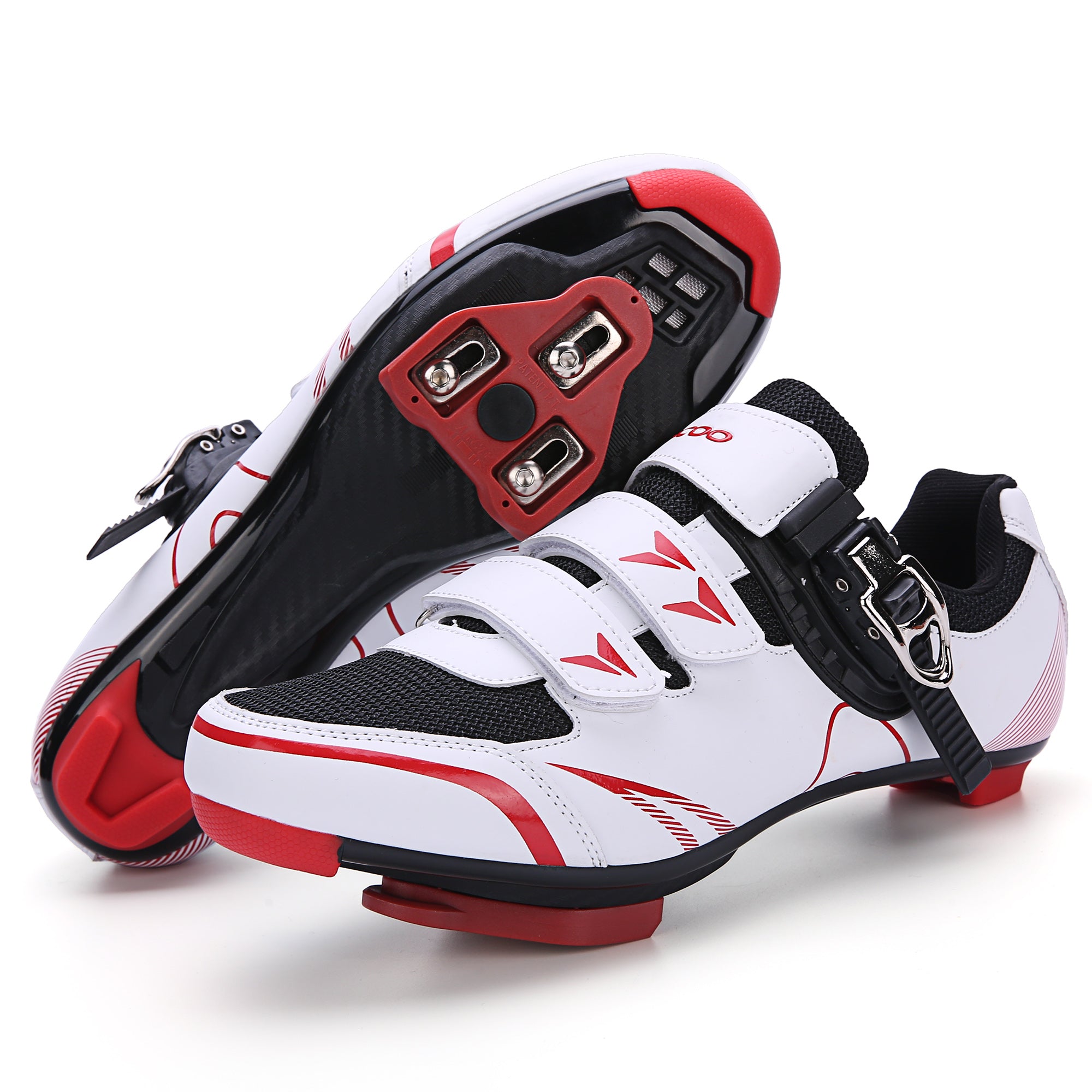 KESCOO Mens Womens Cycling Shoes Compatible with Peloton Bike