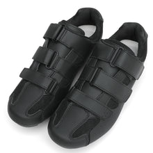 Load image into Gallery viewer, Mens Women Road Bike Cycling Shoes with Yellow 6 Degree Bike Cleats Compatible with Shimano SH-11 SPD-SL Cleats Bike Pedals for Indoor Bicycle Cycling Shoes and Pedals, Cleats Included